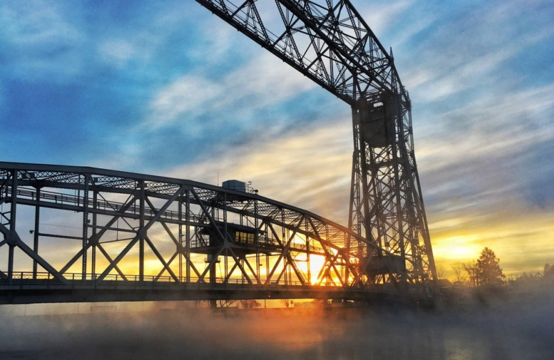 Bridge near Beacon Pointe Resort.
