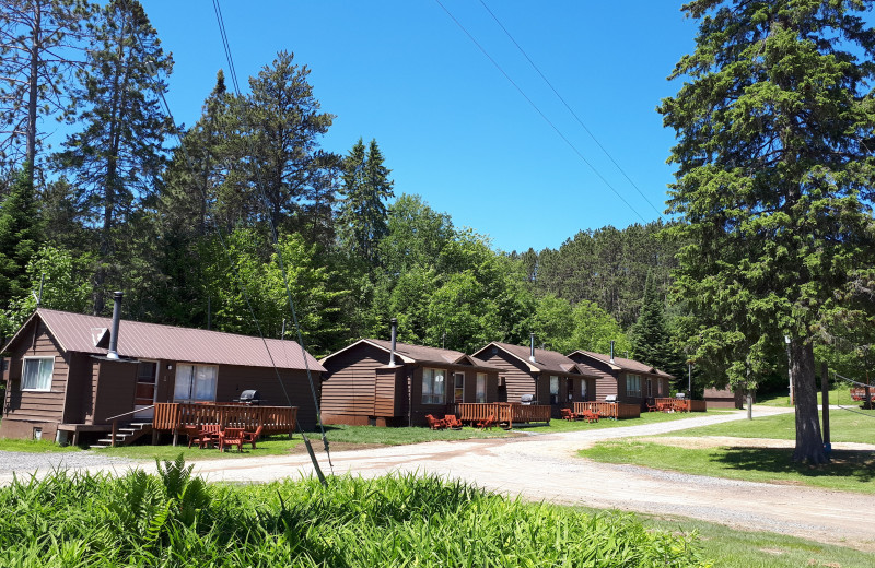 Cabins at Sandy Lane Resort.