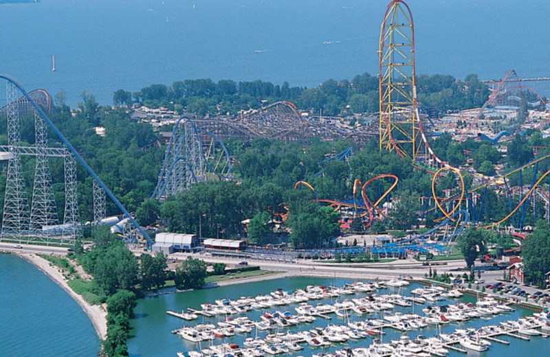 Cedar Point at Breakers Express.