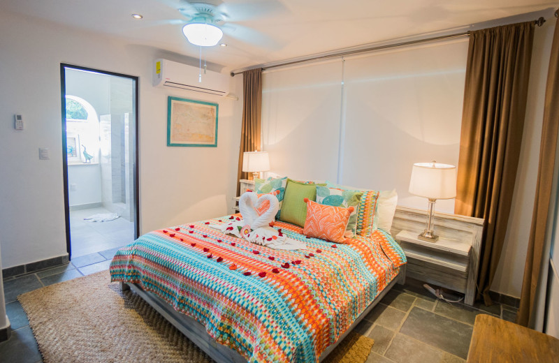 Rental bedroom at Bric Vacation Rentals.