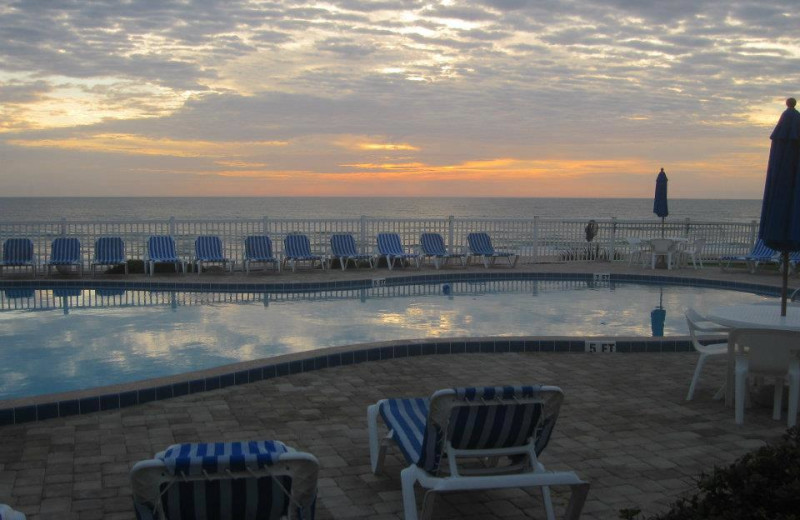 Outdoor pool at Coral Sands Oceanfront Resort.