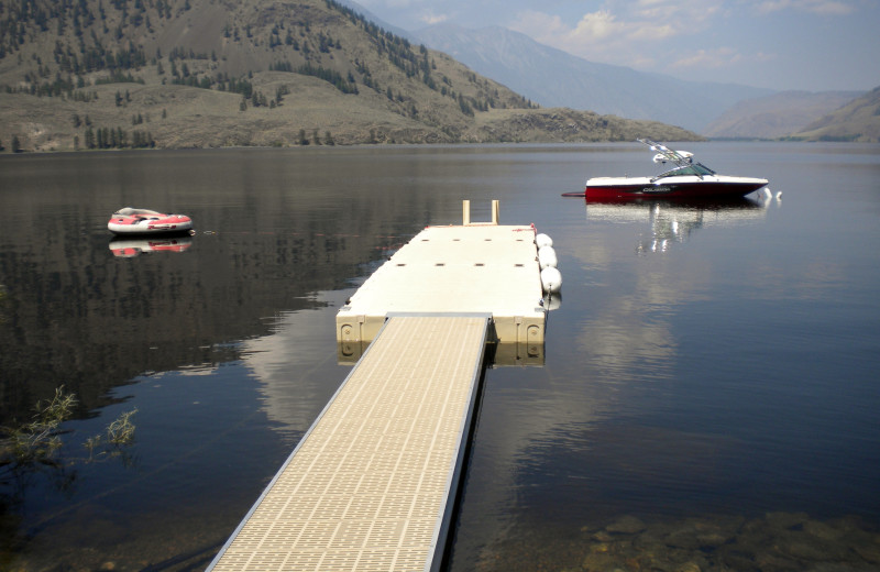 Boat Dock at The Lodge at Lake Palmer