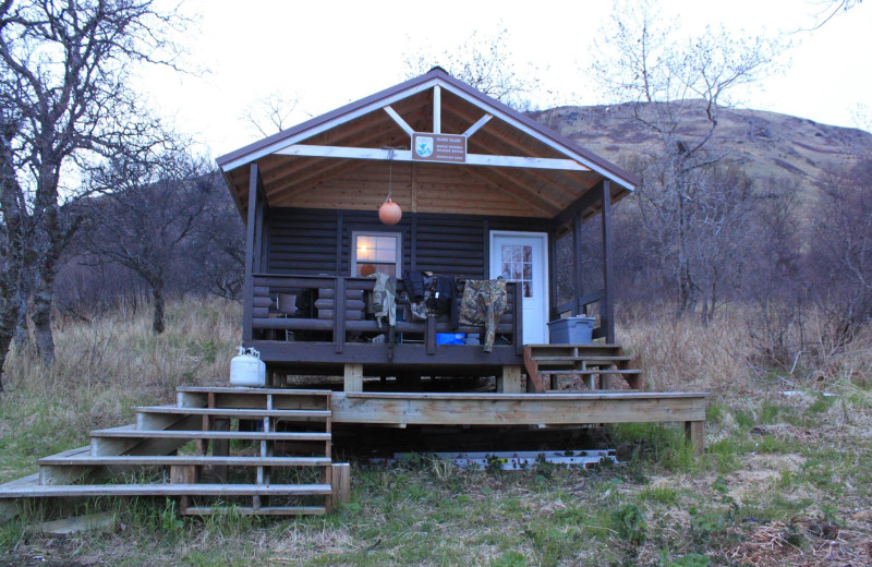 Cabin at Port Lions Lodge.