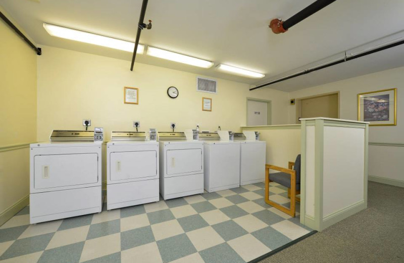 Laundry facilities at Bar Harbor Grand Hotel.