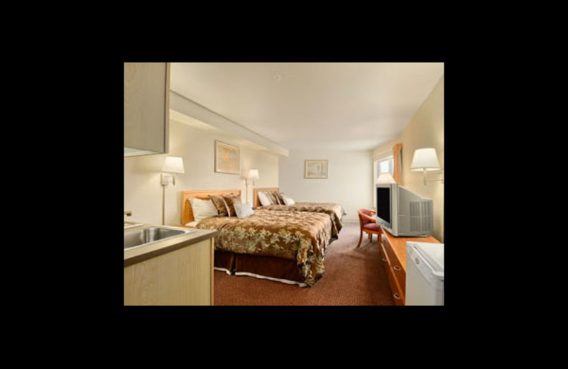 Guest room at Ramada Hotel & Resort.