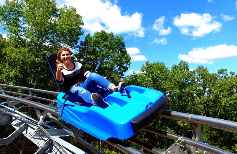 Coaster at Thousand Hills Golf Resort.