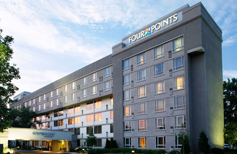 Exterior view of Four Points by Sheraton Charlotte.