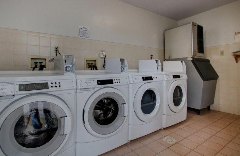 Laundry room at Ogunquit Tides.