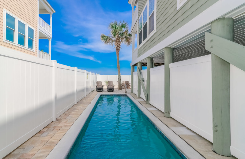 Rental pool at Sea Star Realty.