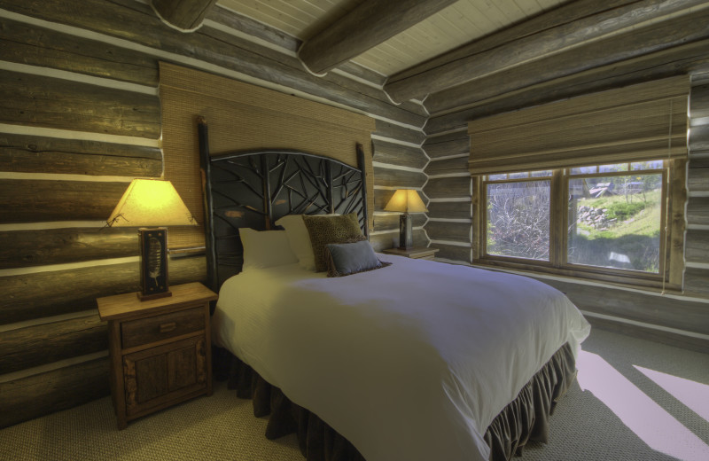 Rental bedroom at Big Sky Luxury Rentals.