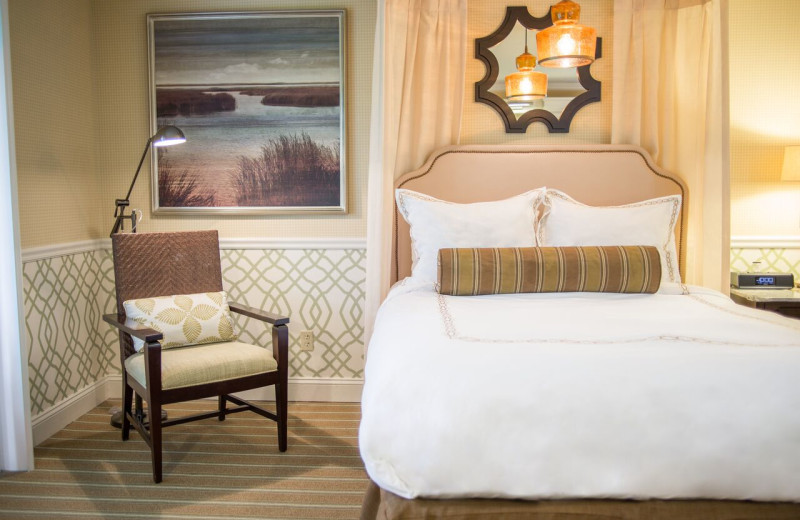 Guest room at Ocean Edge Resort & Club on Cape Cod.