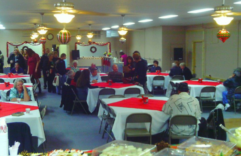 Dinning room at Colorado Springs KOA.