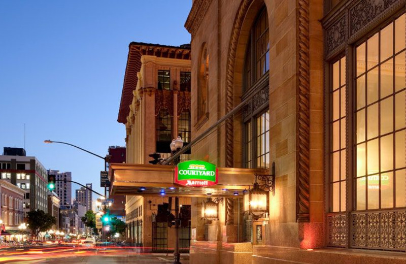 Exterior View of Courtyard San Diego Downtown