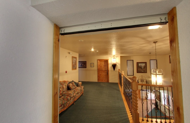 Hallway at The Snuggle Inn.