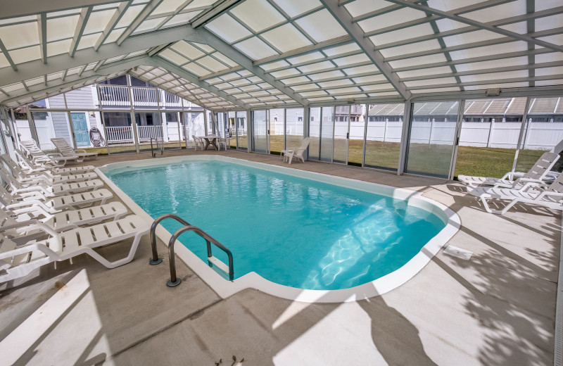 Rental pool at Outer Banks Blue Vacation Rentals.