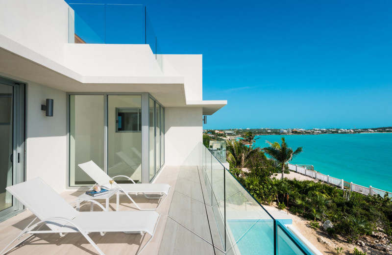 Balcony at Villa Sol Y Luna.