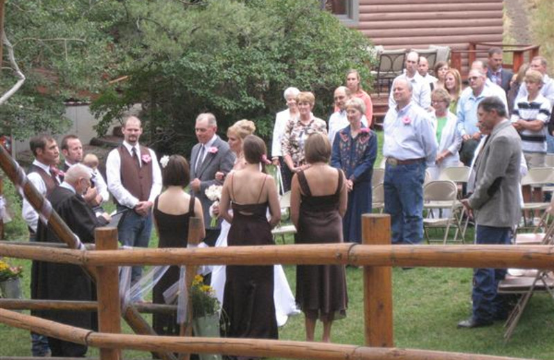 Wedding Ceremony at Bill Cody Ranch