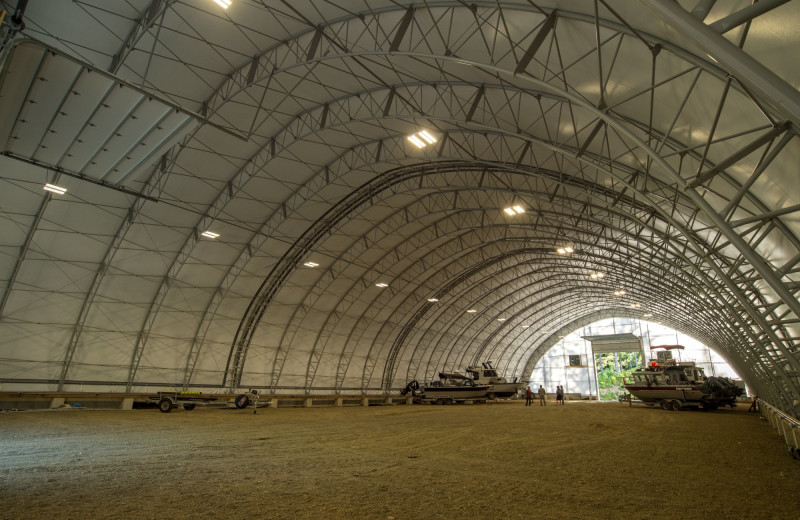 Storage at Nootka Marine Adventures.