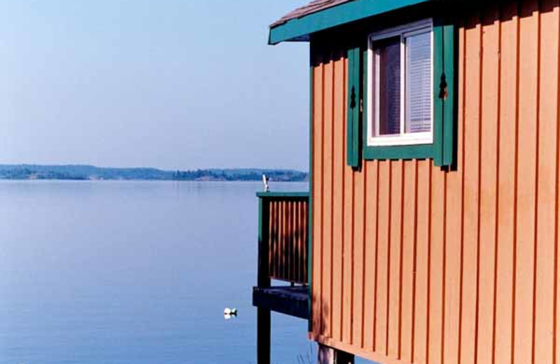 Lake view at Brennan Harbour Resort.