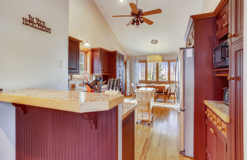 Rental kitchen at Best of Canaan.