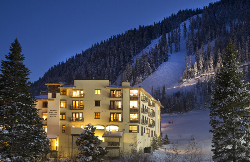 Exterior view of Edelweiss Lodge and Spa.