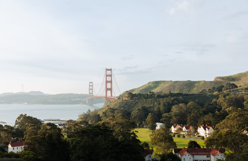 View from Cavallo Point Lodge.