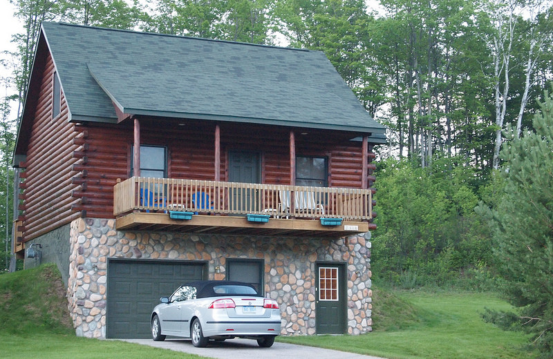 Cabin Exterior at Benjamin's Beaver Creek Resort 