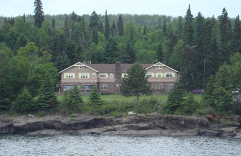 Exterior view of Cascade Lodge.