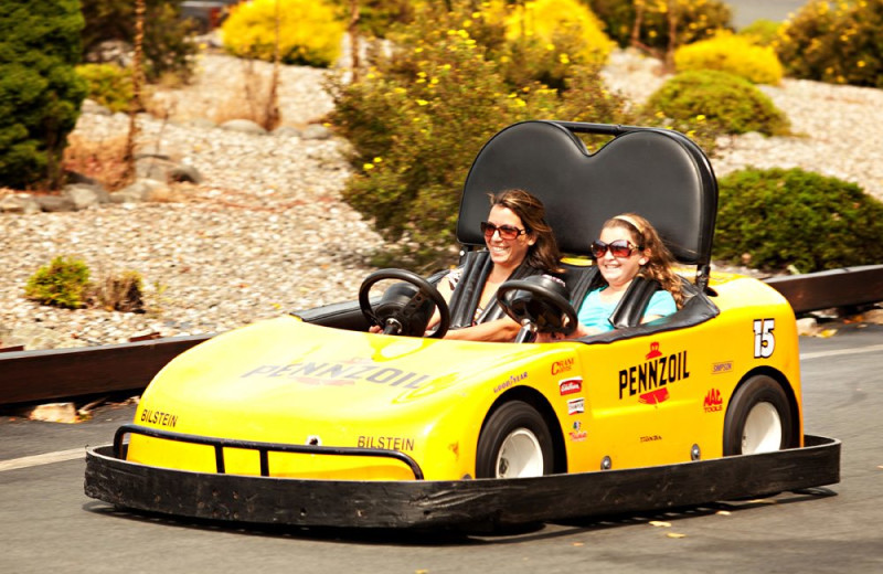 Go carts at Villa Roma Resort and Conference Center.