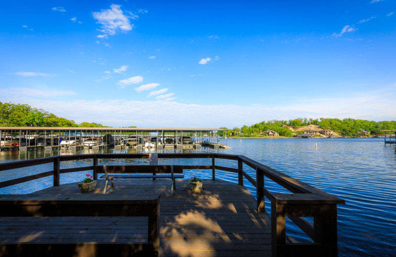 Dock at The Knolls Resort Condominiums.