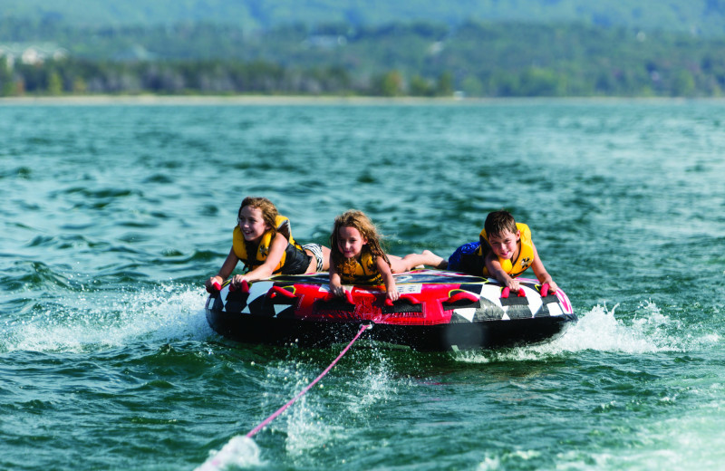 Water tubing at Indian Point.