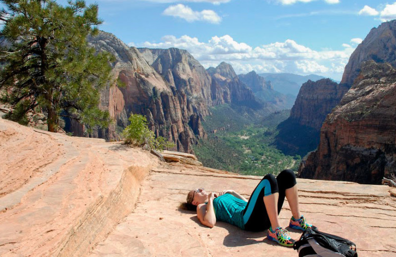 Yoga at Zion Ponderosa Ranch Resort.