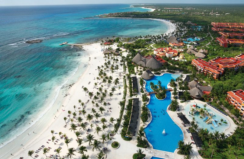 Aerial View of Barceló Maya Colonial