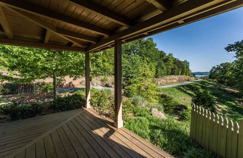 View from Mountain Oasis Cabin Rentals.