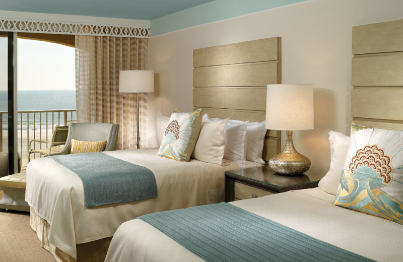 Two bed guest room at Omni Amelia Island Plantation.