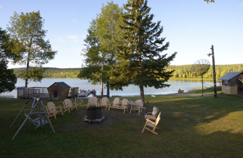 Grounds at Elk Lake Wilderness Resort.