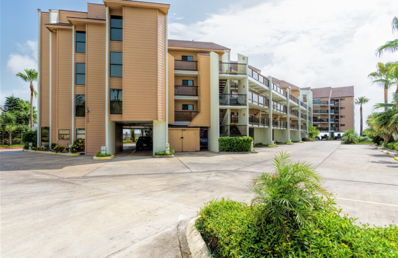 Rental exterior at Padre Getaways.