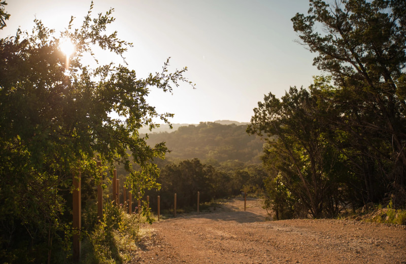 Scenic view at Hill Country Casitas.