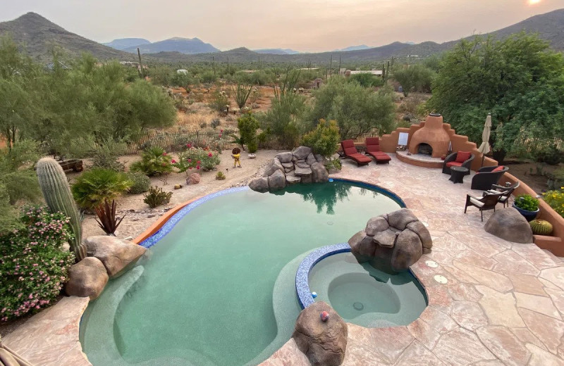 Outdoor pool at Full Circle Ranch B 