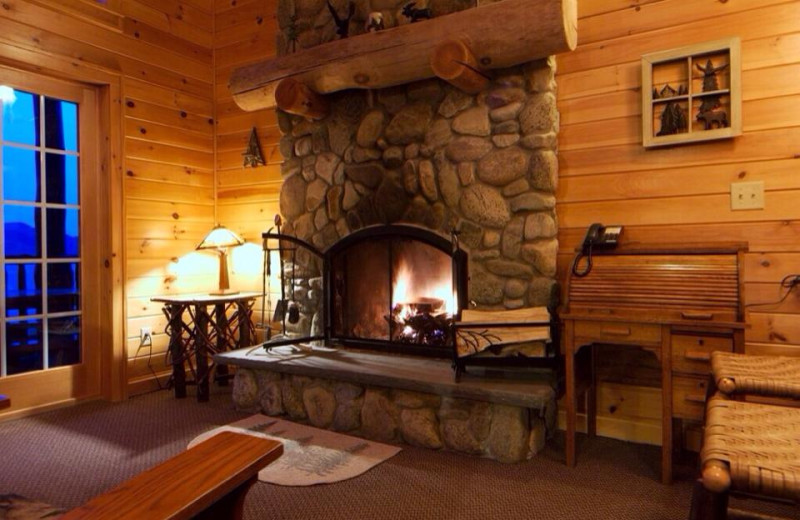 Wood burning fireplaces!