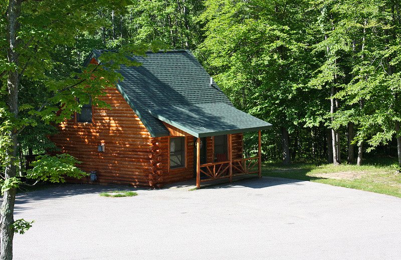 Cabin Exterior at Benjamin's Beaver Creek Resort 