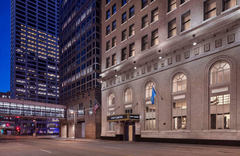 Exterior view of Hyatt Centric Downtown Minneapolis.