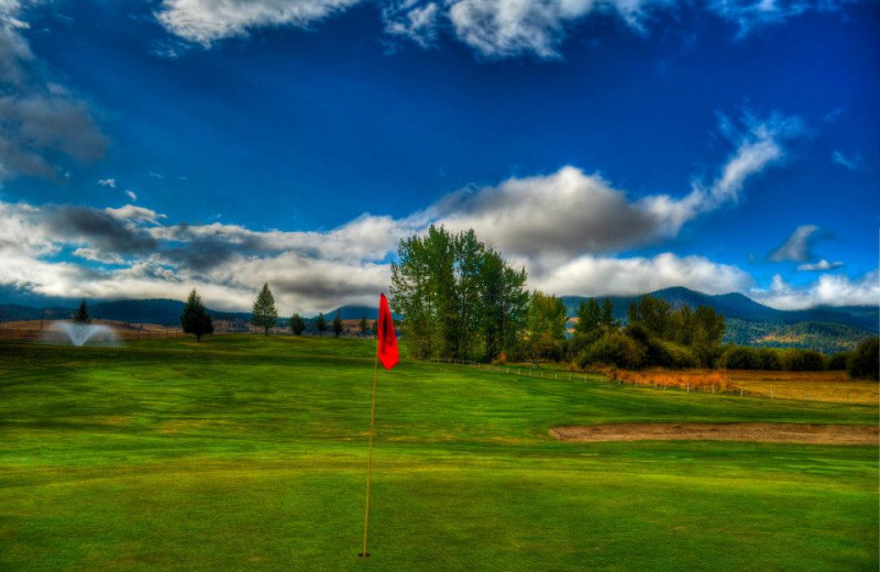 Golf course at Fairmont Hot Springs Resort.