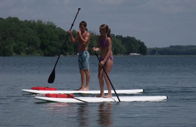Paddlebaords at Bonnie Beach Resort