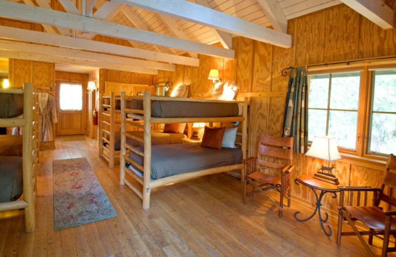 Guest room at Sleeping Lady.