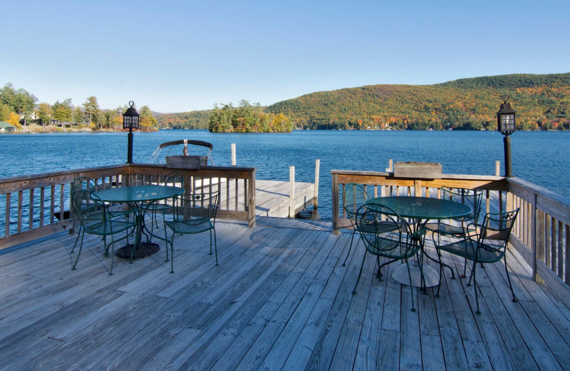 Lake view at The Quarters at Lake George.