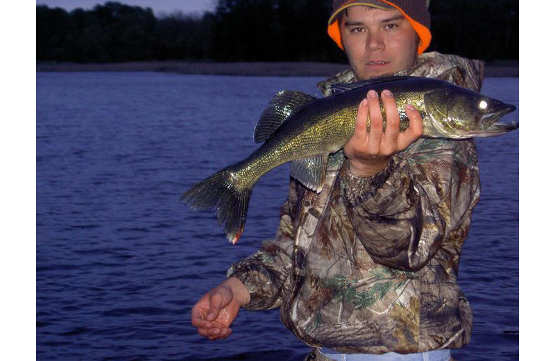 Fishing at Stokes Bay Resort.