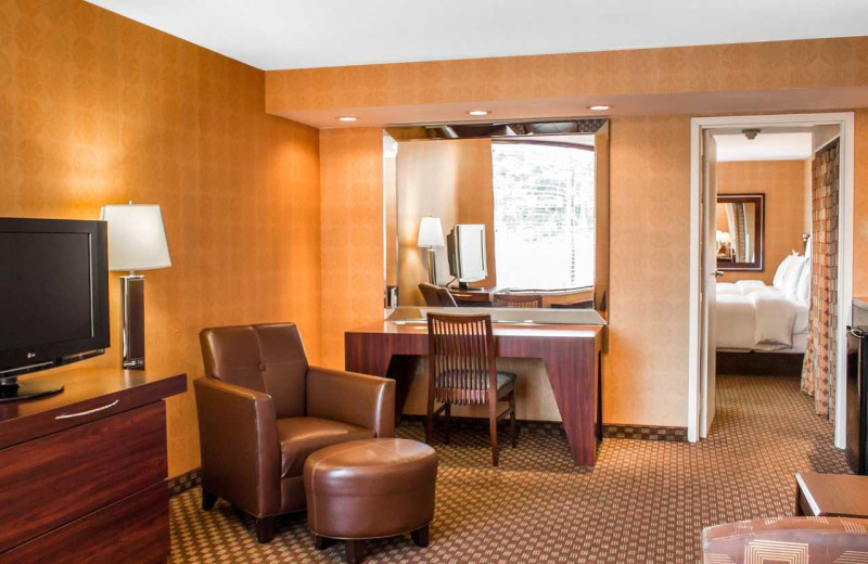 Guest room at The Woodlands.