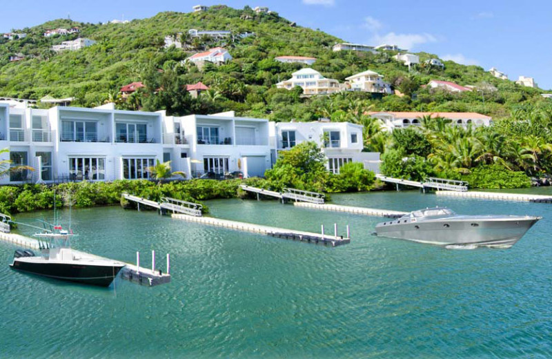 Exterior view of Coral Beach Club.