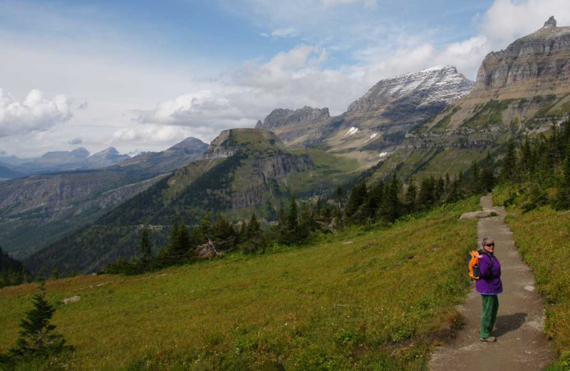 Hiking at Five Star Rentals of Montana.